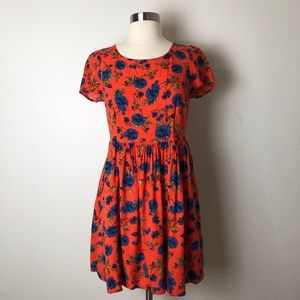 Old Navy Floral Babydoll Dress